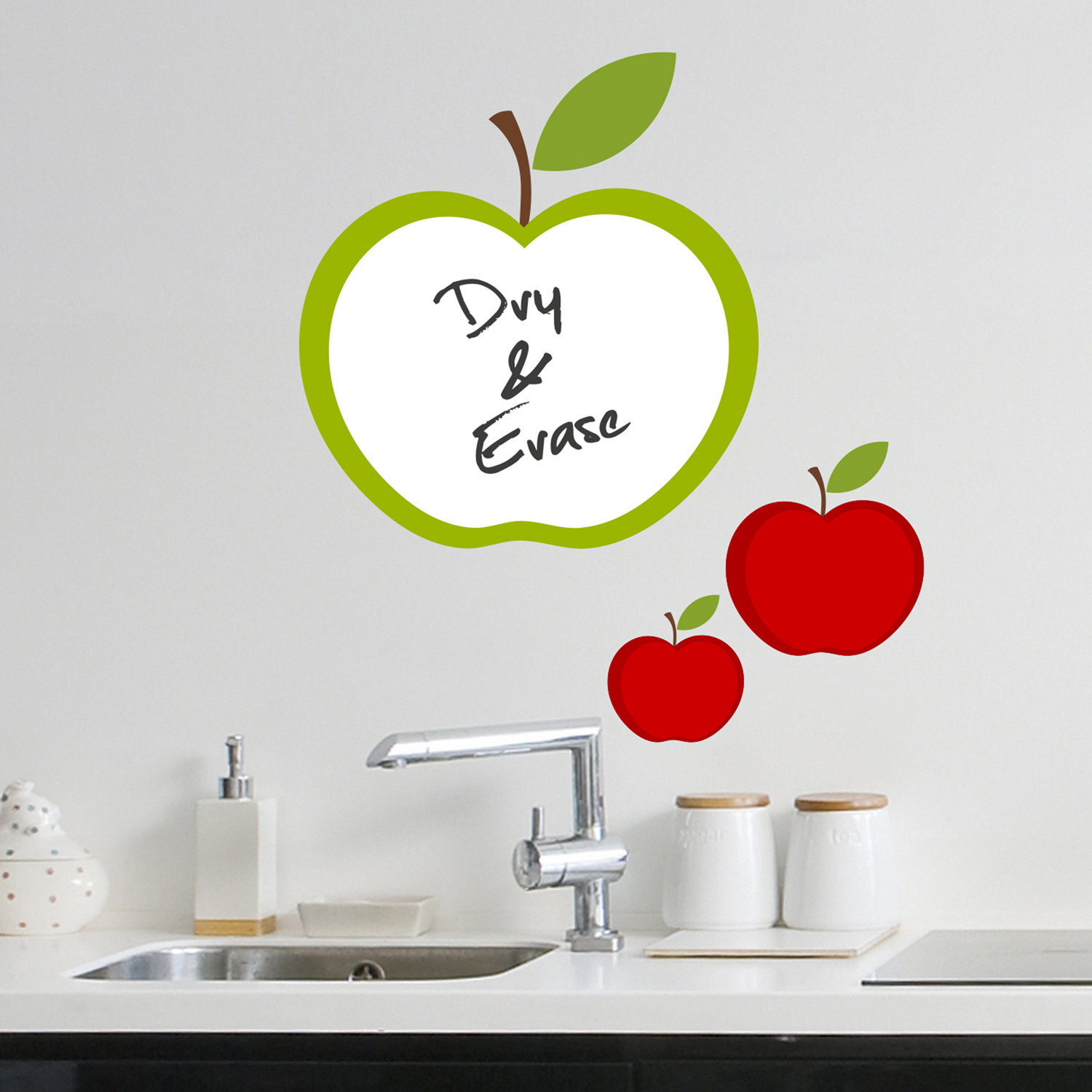 WallPops! Home Decor Line Apple Whiteboard Wall Decal Wayfair